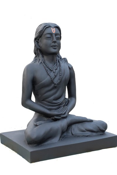 Picture of Sant Dnyaneshwar Mauli Maharaj | Black Resin Statue | Height - 11 inch